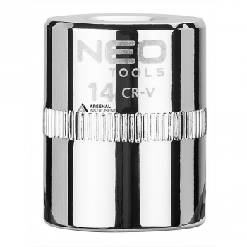 Головка 08-232 Neo 6-гранная короткая ¼ 14 мм
