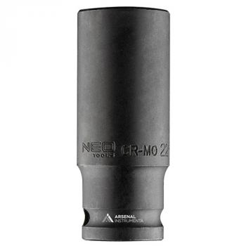 Головка ударная 6-гр ½ длинная 22 мм Cr-Mo NEO Tools 12-322