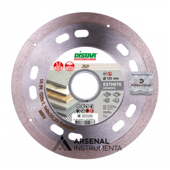 Ультратонкий диск по керамике 125х1.1 мм Esthete DISTAR 11115421010