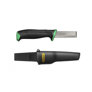 Нож 0-10-233 Stanley FatMax Chisel Knife с лезвием из углеродистой стали с чехлом